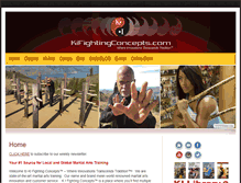 Tablet Screenshot of kifightingconcepts.com